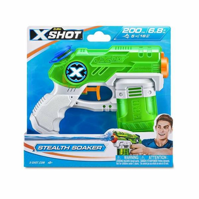 Juguetes exterior niños: Pistola de Agua X-Shot Mini Stealth Soaker - Compra online en MegaJuguetes