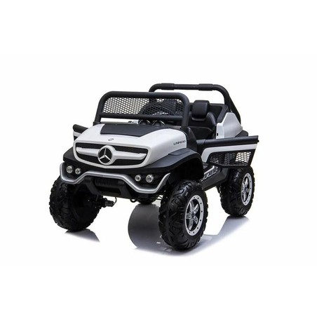 Juguetes Exterior Niños: Coche Eléctrico Mercedes Benz Unimog 12V - Compra online en MegaJuguetes