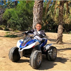 Juguetes Exterior Niños: Quad Eléctrico Injusa Rage 12V con Luz - Compra online en MegaJuguetes 2