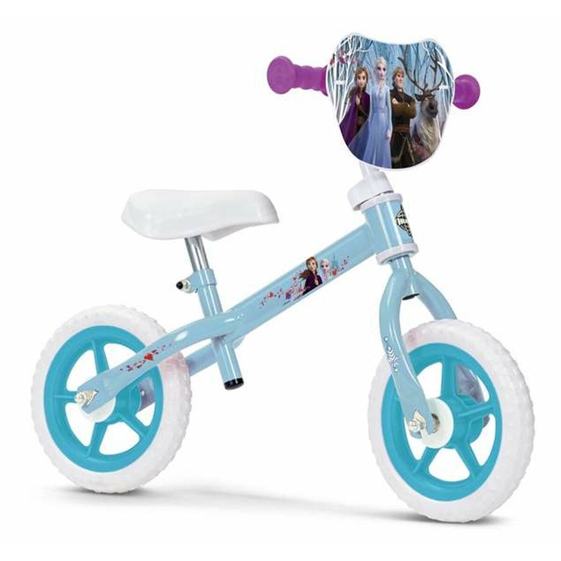 Juguetes Exterior Niños: Bicicleta Infantil Frozen Azul 10" - Compra online en MegaJuguetes