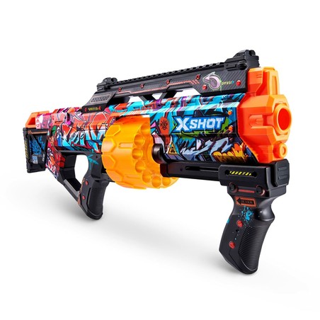 Figuras Acción Niños: Pistola de Dardos Zuru X-Shot Skins Last Stand