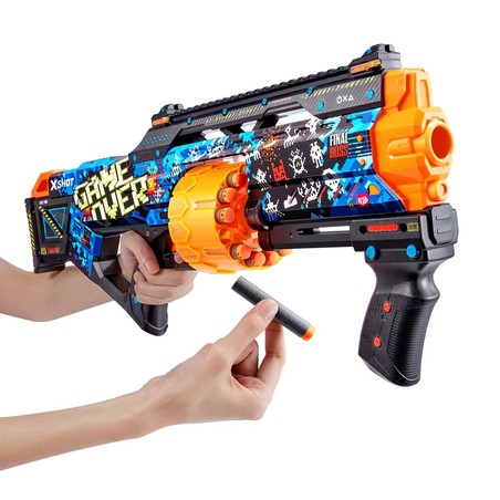 Figuras Acción Niños: Pistola de Dardos Zuru X-Shot Skins Last Stand