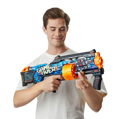 Figuras Acción Niños: Pistola de Dardos Zuru X-Shot Skins Last Stand