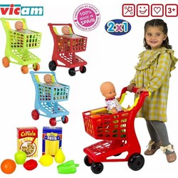 Juego Simbólico Niños: Carro de Compra con Muñeco y Accesorios BigBuy Fun - Compra online en MegaJuguetes 2