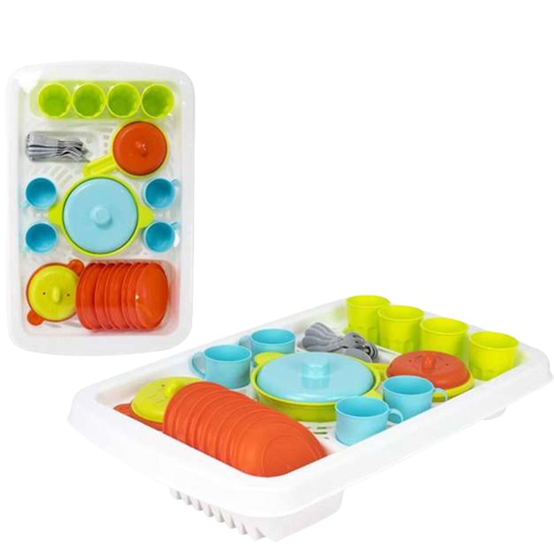 Juego Simbólico Niños: Set Menaje Infantil Juguete 35 Piezas - Compra online en MegaJuguetes