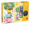 Puzzle Infantil Goula XXL Brilla Oscuridad Granja Reversible - Compra online en MegaJuguetes