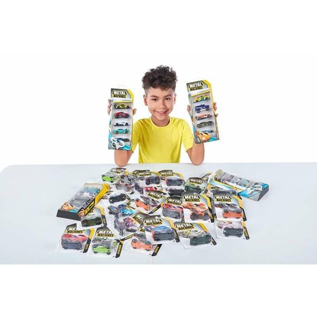 Coches Juguete Niños Zuru Metal Machines - Set 5 Vehículos Coleccionables