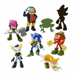 Figuras Acción Niños Sonic - Set 8 Unidades Coleccionables - Compra online en MegaJuguetes