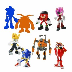 Figuras Acción Niños Sonic - Set 8 Unidades Coleccionables - Compra online en MegaJuguetes 2