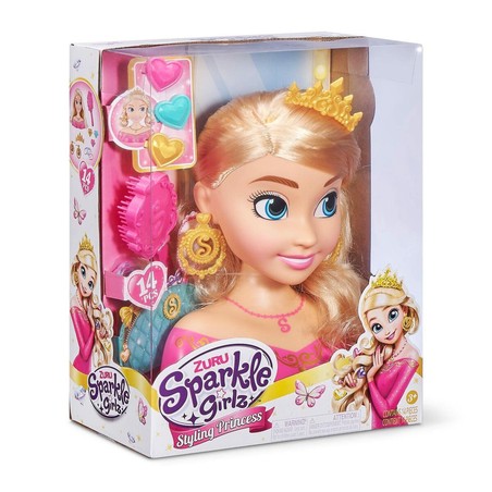 Muñecas Niñas para Peinar Sparkle Girlz 23 cm - Compra online en MegaJuguetes