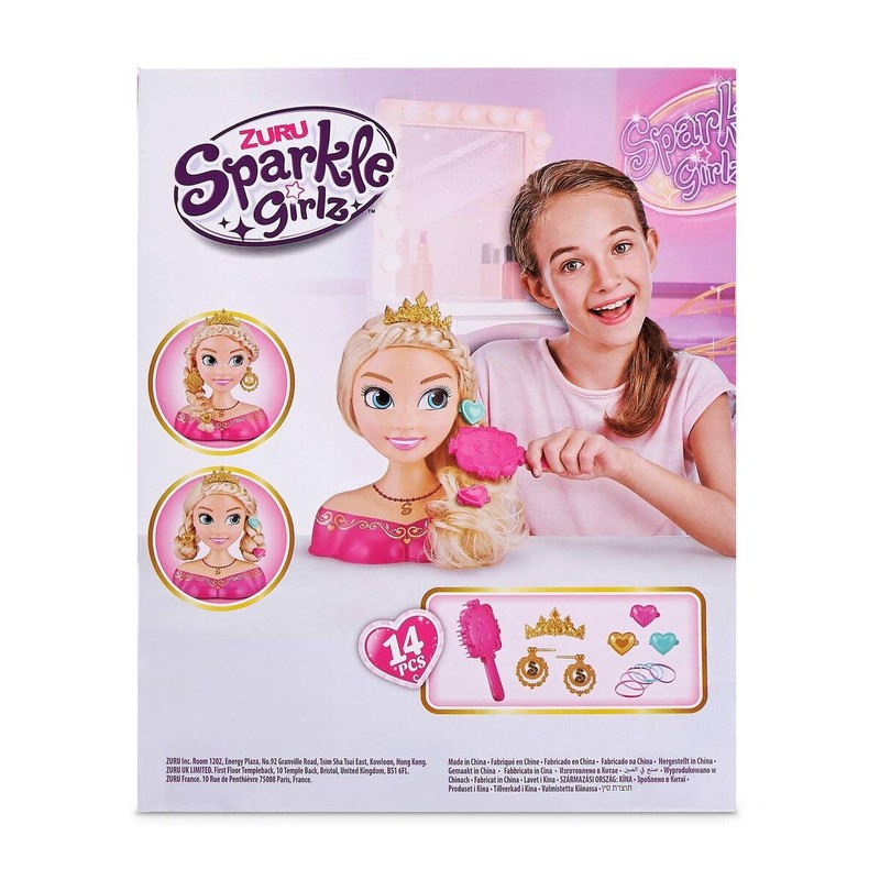 Muñecas Niñas para Peinar Sparkle Girlz 23 cm