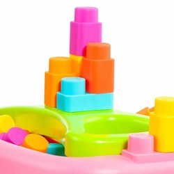 Bloques de Construcción para Niños Moltó Carrito Rosa 20 Piezas - Compra online en MegaJuguetes 2