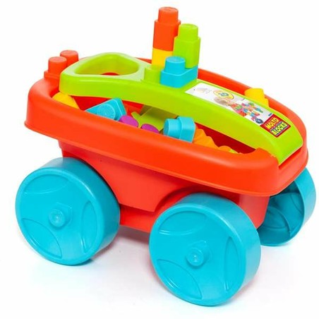 Juguetes Construcción Niños: Bloques Moltó 20 Piezas con Carrito