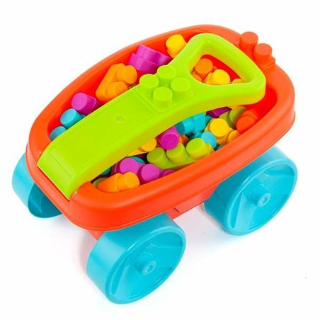 Juguetes Construcción Niños: Bloques Moltó 20 Piezas con Carrito