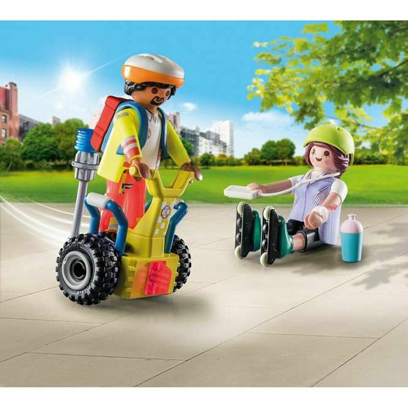 Figuras Acción Niños Playmobil City Action: Supervisor Segway 71257