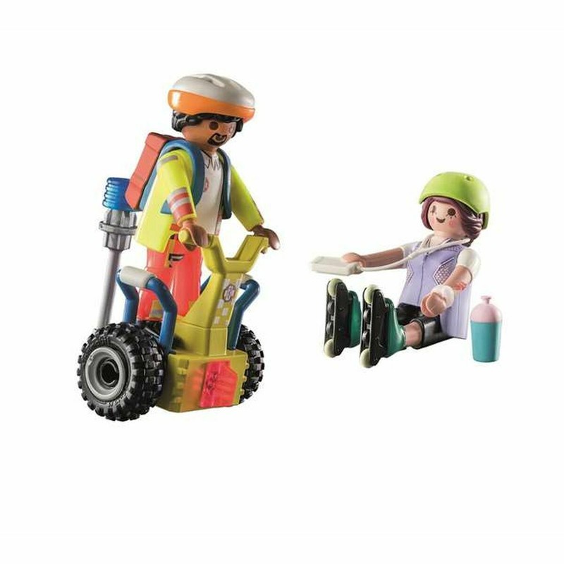 Figuras Acción Niños Playmobil City Action: Supervisor Segway 71257
