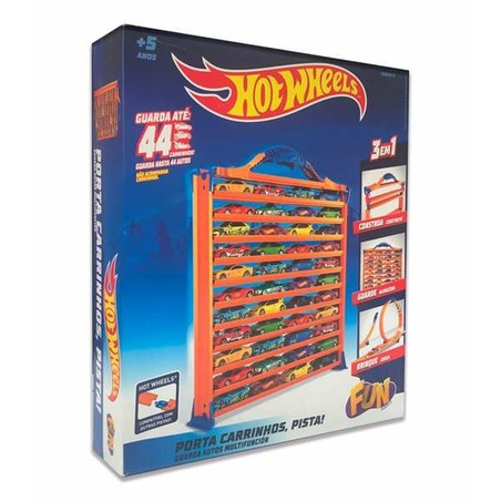 Figuras Acción Niños: Garaje Hot Wheels 3 en 1 Portacoches - Compra online en MegaJuguetes