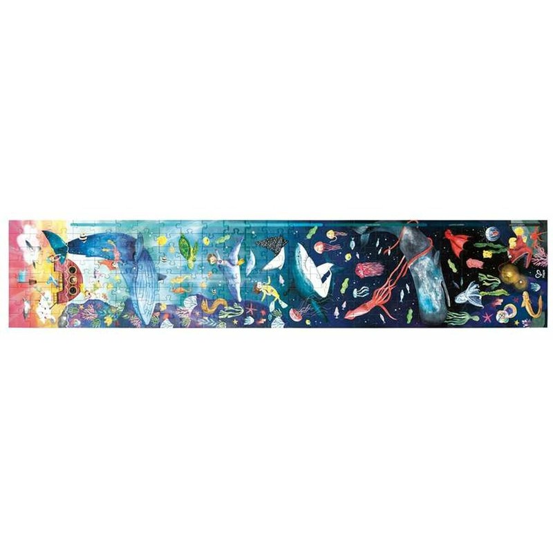 Puzzle Infantil Hape Marino - 200 Piezas que Brillan