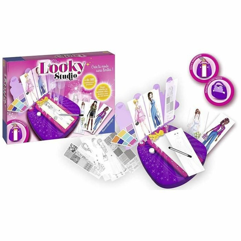 Manualidades Niños: Estudio de Moda Ravensburger Looky Studio