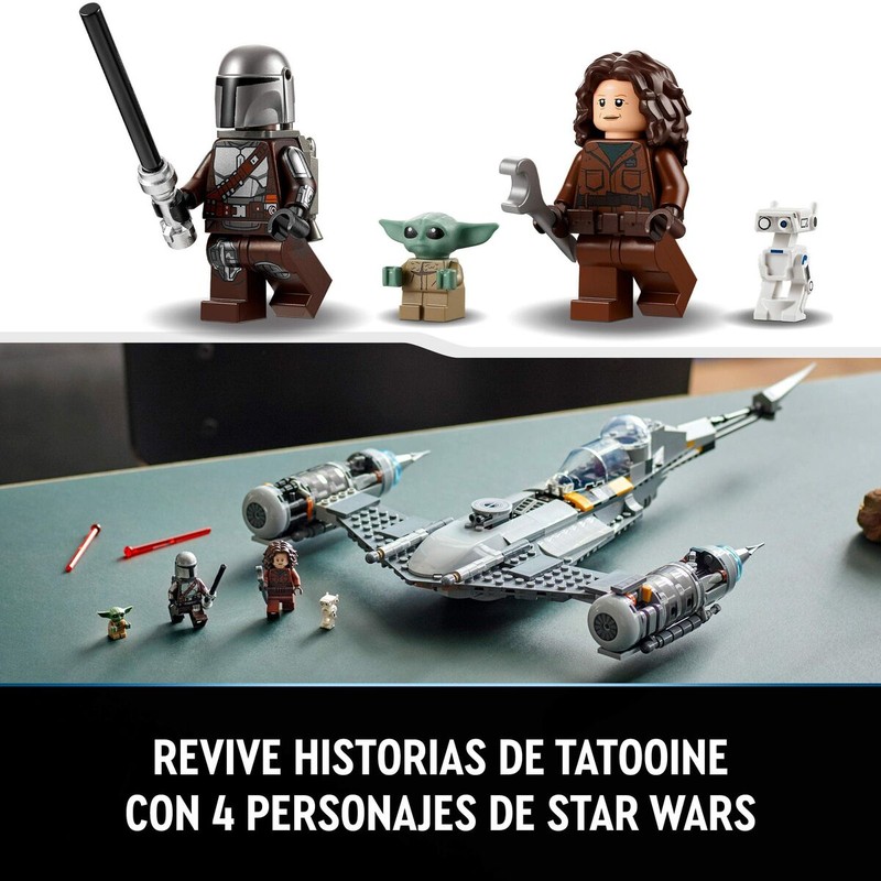 Playset Lego Star Wars: Caza N-1 de The Mandalorian
