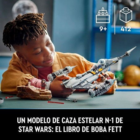 Playset Lego Star Wars: Caza N-1 de The Mandalorian
