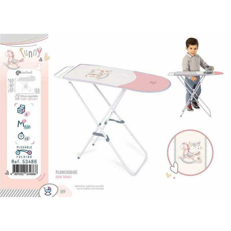 Juego Simbólico Niños: Tabla Planchar Decuevas Plegable