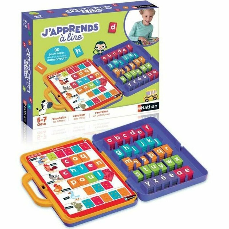 Juegos Mesa Niños Nathan 'I'm Learning to Read' Multicolor - Compra online en MegaJuguetes