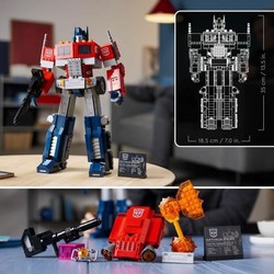 Juguetes Construcción Niños: Lego Icons Optimus Prime 10302 Transformers - Compra online en MegaJuguetes 2
