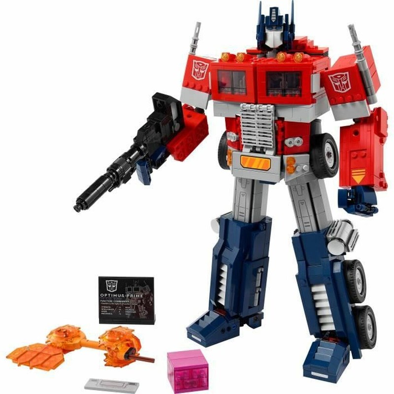 Juguetes Construcción Niños: Lego Icons Optimus Prime 10302 Transformers