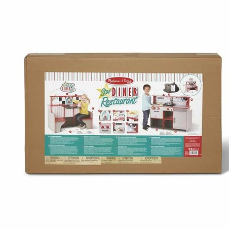 Juego Simbólico Niños: Cocina Restaurante Melissa & Doug