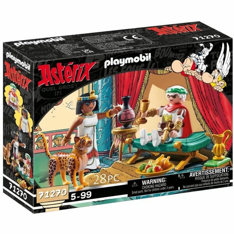 Figuras Acción Niños Playmobil 71270 - Asterix: César y Cleopatra - Compra online en MegaJuguetes