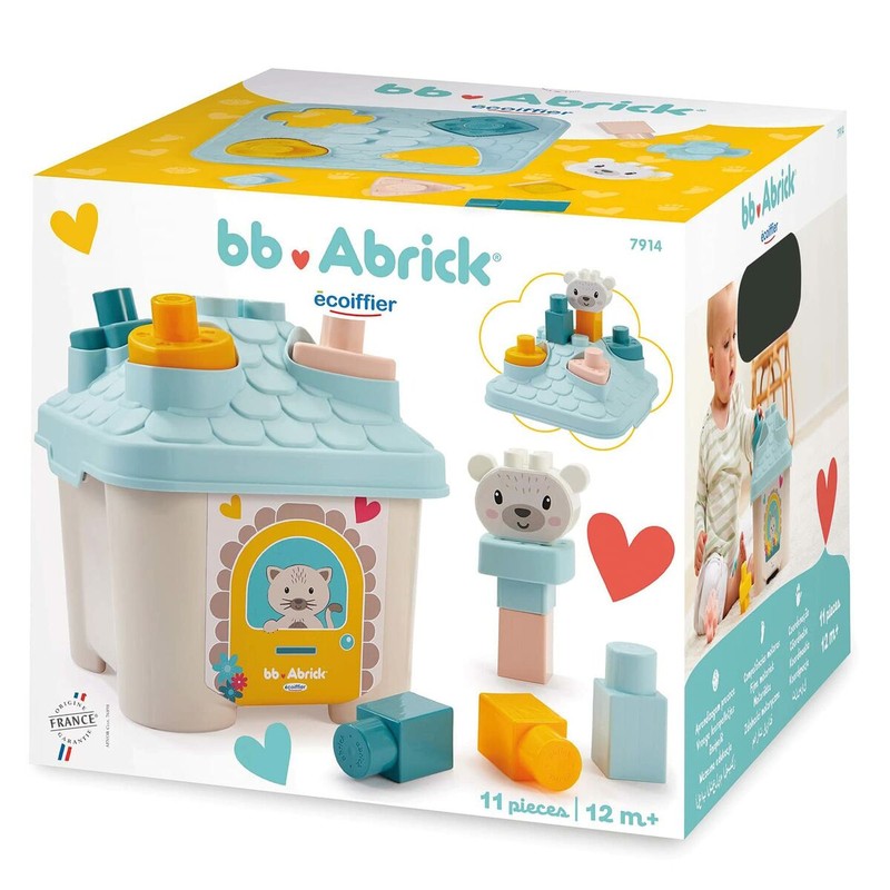 Figuras Acción Niños Ecoiffier Animal House: Juego de Formas Educativo