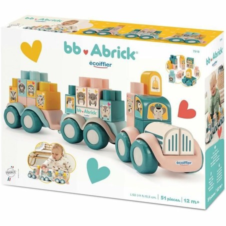 Figuras Acción Niños Ecoiffier: Playset Tren Construcción - Compra online en MegaJuguetes