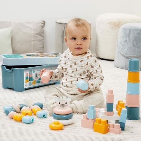 Juguetes Construcción Niños Ecoiffier - Set Educativo 34 Piezas