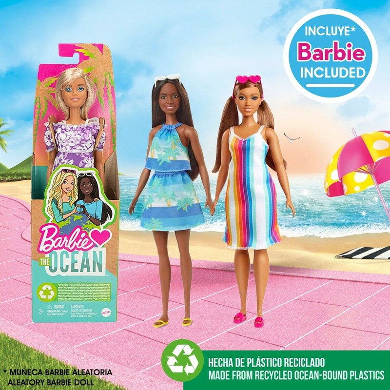 Juguetes exterior niños: Set de Playa Barbie con 8 Piezas