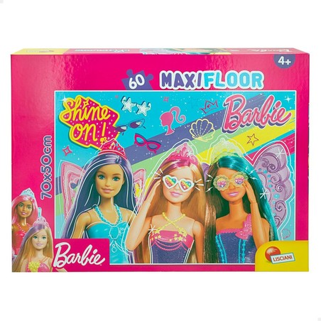 Puzzle Infantil Barbie MaxiFloor 60 Piezas Grandes - Compra online en MegaJuguetes