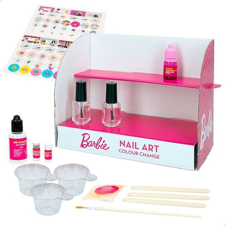 Kit Maquillaje Barbie Studio Color Change Esmalte Uñas 15 Piezas - Compra online en MegaJuguetes