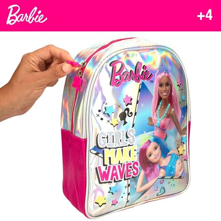 Manualidades Niños: Juego Creativo Plastilina Barbie Mochila 14 Piezas