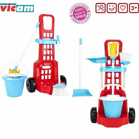 Juego Simbólico Niños: Carrito de Limpieza BigBuy Fun con Accesorios - Compra online en MegaJuguetes