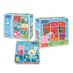Puzzle Infantil Peppa Pig 9 Piezas - Rompecabezas Educativo - Compra online en MegaJuguetes