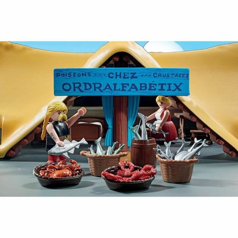 Figuras Acción Niños Playmobil Astérix: Cabaña de Ordralfabetix