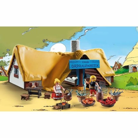 Figuras Acción Niños Playmobil Astérix: Cabaña de Ordralfabetix