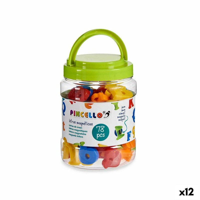 Letras Magnéticas Niños Pincello Multicolor - Compra online en MegaJuguetes