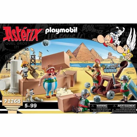 Figuras Acción Niños Playmobil Astérix: Aventura Numerobis 56 Piezas