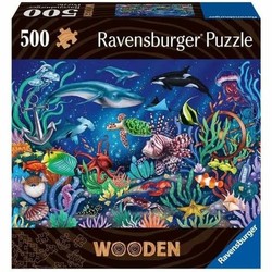 Puzzle infantil Ravensburger Colorful Marine World 500 Piezas - Compra online en MegaJuguetes