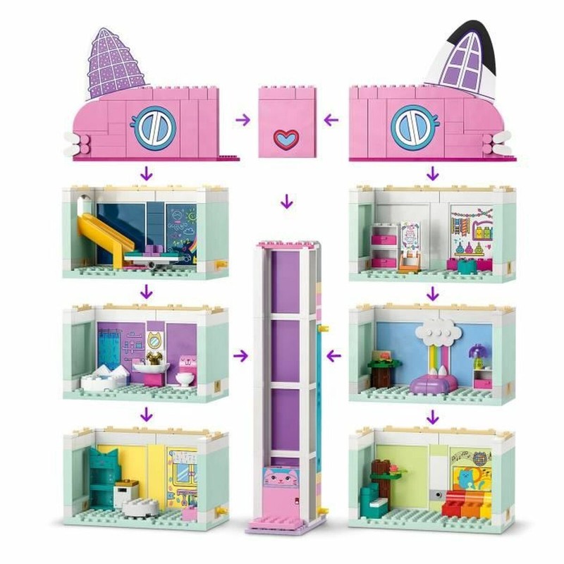 Casa Muñecas Gabby Lego 10788 | Playset Construcción Infantil