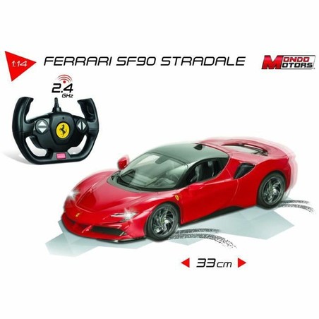 Coches Juguete Niños Mondo: Coche Radiocontrol Negro 1:14
