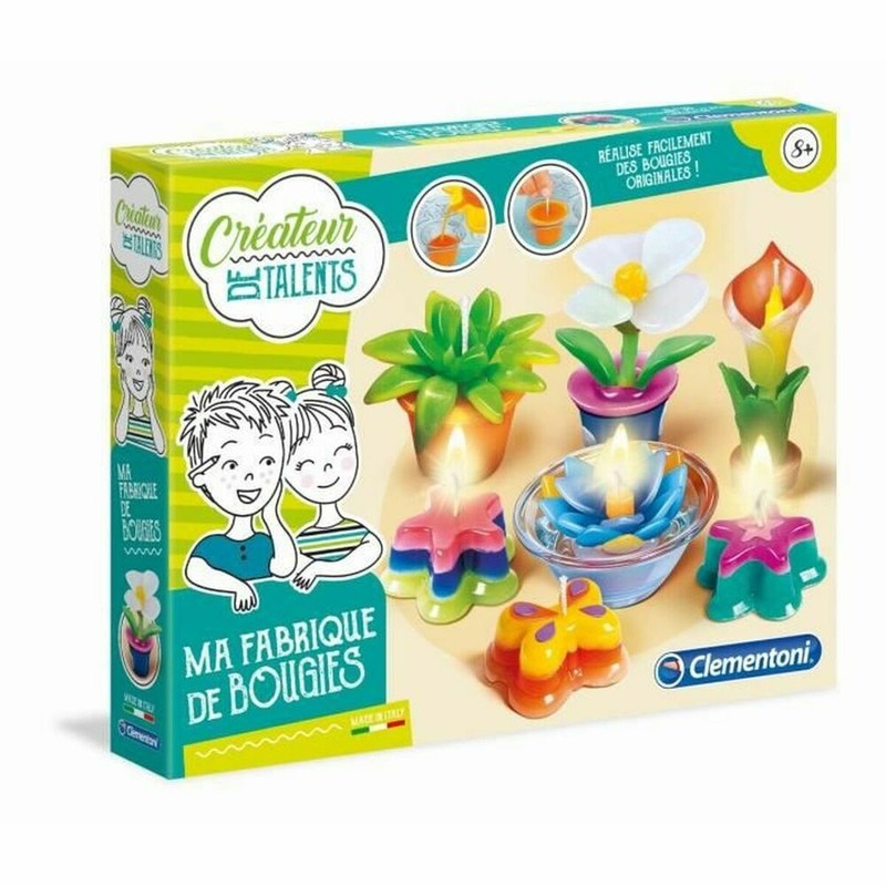 Manualidades Niños Clementoni My Candle Factory: Crea Velas Únicas - Compra online en MegaJuguetes