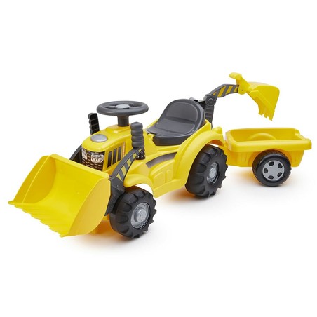 Juguetes Exterior Niños: Correpasillos Tractor Ecoiffier Amarillo