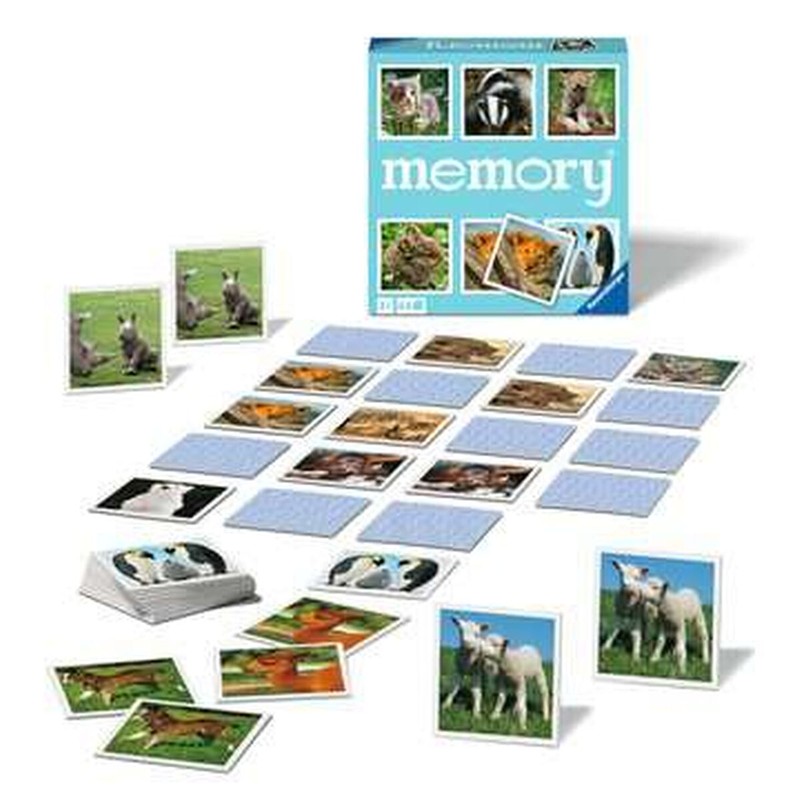 Juegos Mesa Niños Ravensburger 020879 - Memoria de Animales